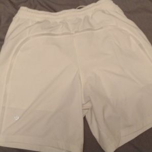 Lulu Lemon Men's White Shorts